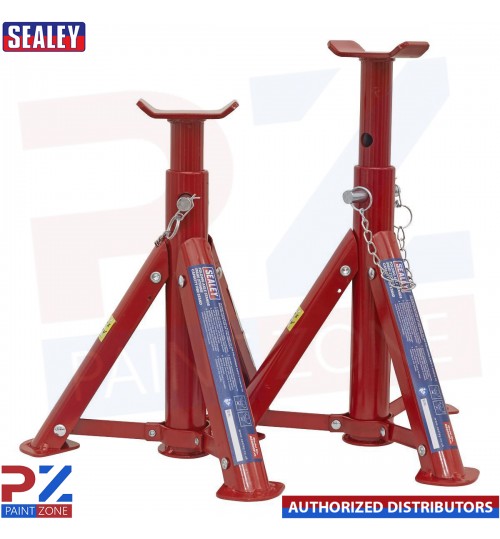 Sealey Axle Stands (Pair) 2tonne Capacity Per Stand - Folding Type AS2000F